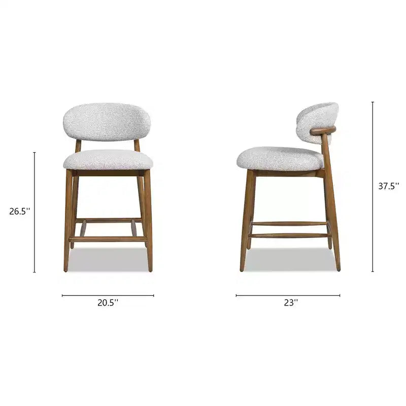 Tabourets de bar modernes et rembourrés