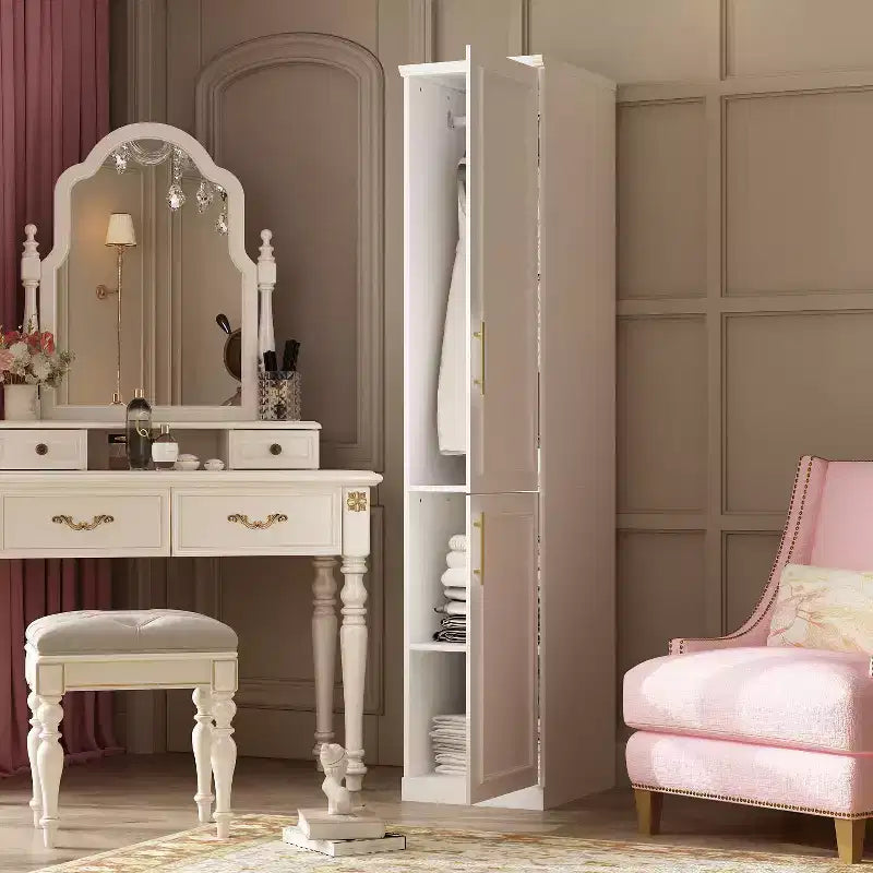 Armoire modulaire blanche