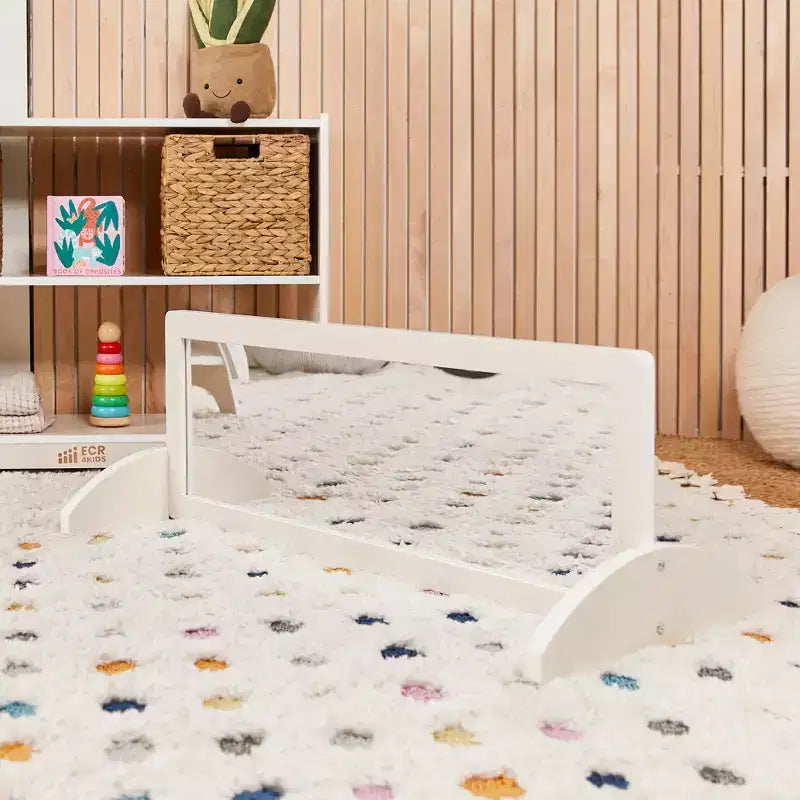 Miroir sans tain en bois à sens unique ou bidirectionnel