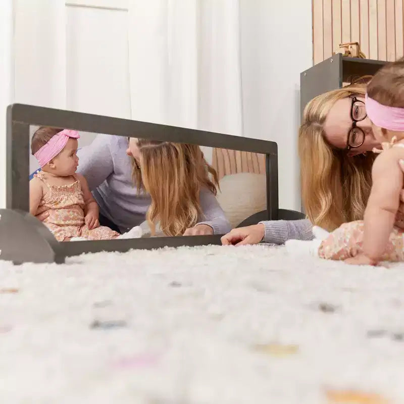 Miroir sans tain en bois à sens unique ou bidirectionnel