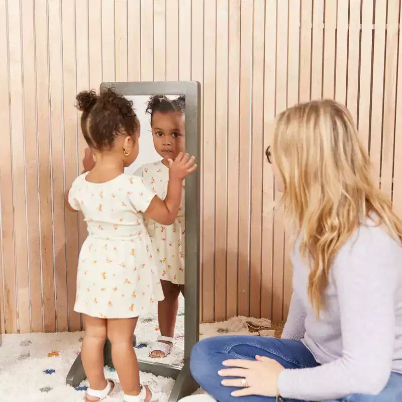 Miroir sans tain en bois à sens unique ou bidirectionnel