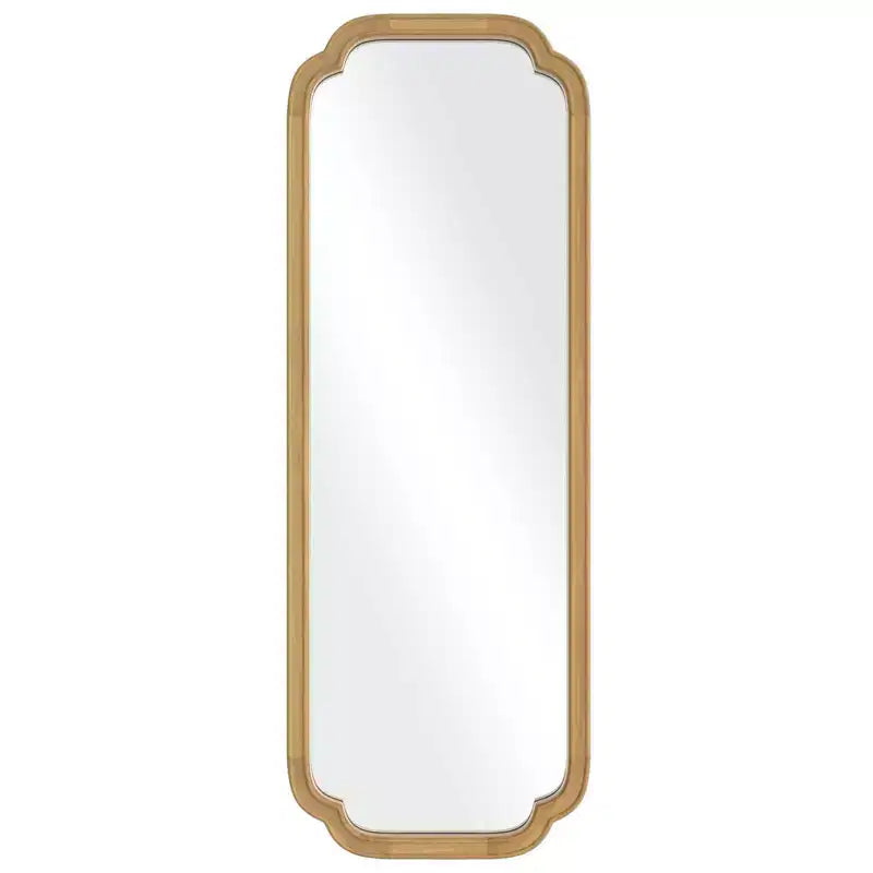 WallBeyond Farm Style Wooden Floor Mirror