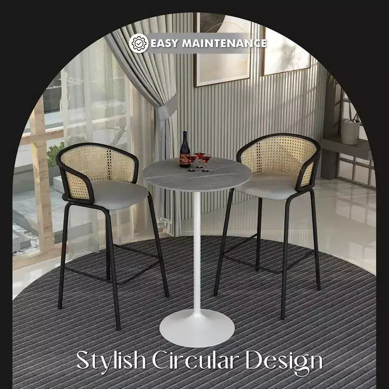 Table de bar ronde