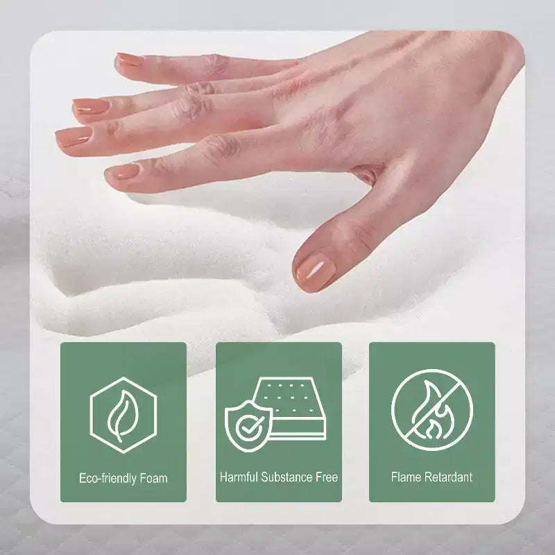 Matelas en mousse à mémoire de forme et gel