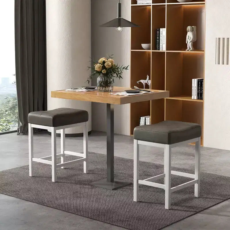 Lot de 2 tabourets de bar