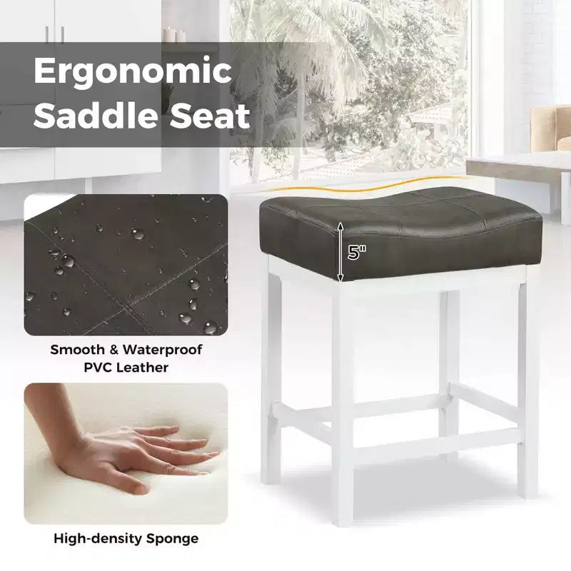 Lot de 2 tabourets de bar