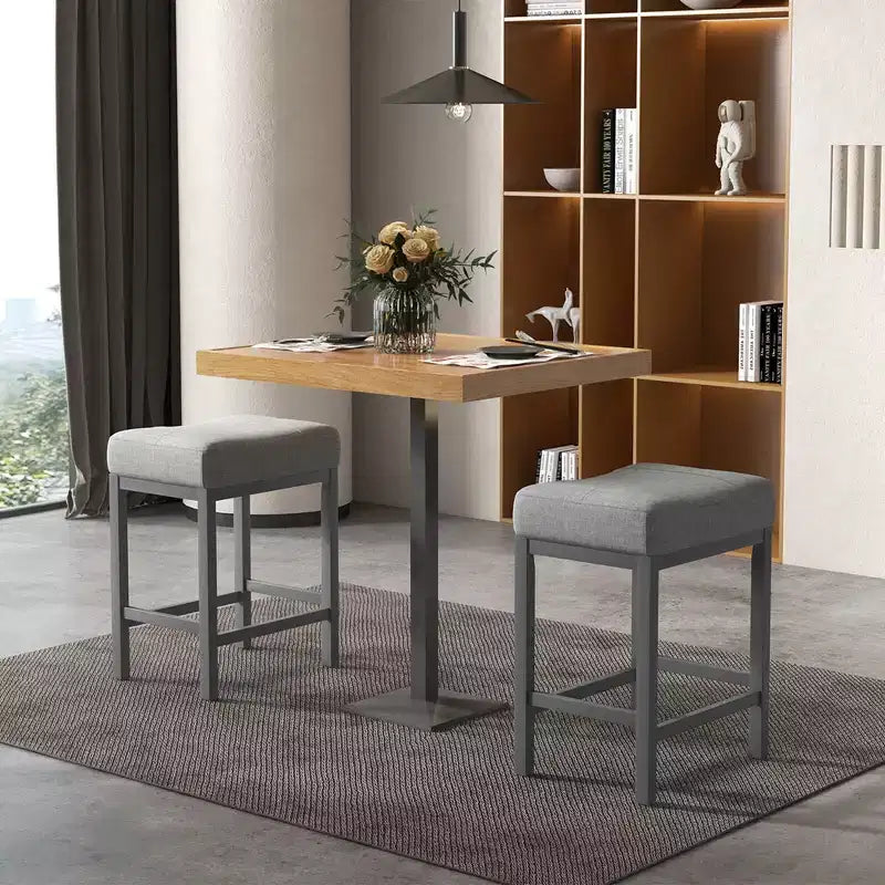 Lot de 2 tabourets de bar