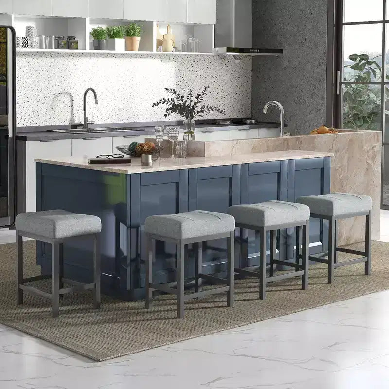 Lot de 2 tabourets de bar